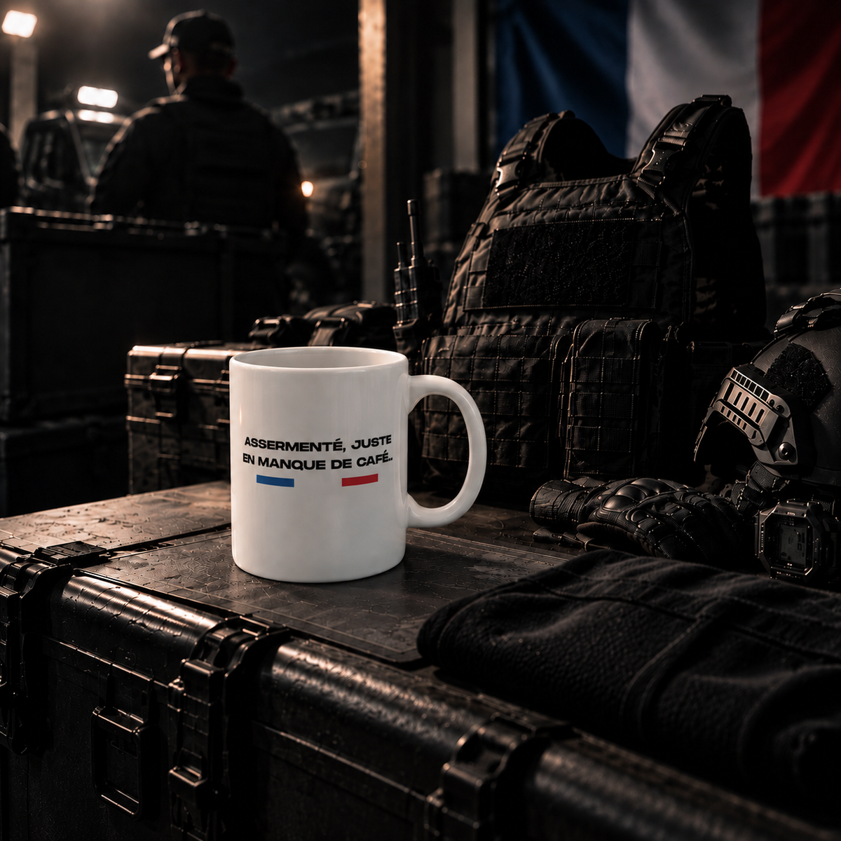 Mug — Assermenté, juste en manque de café...